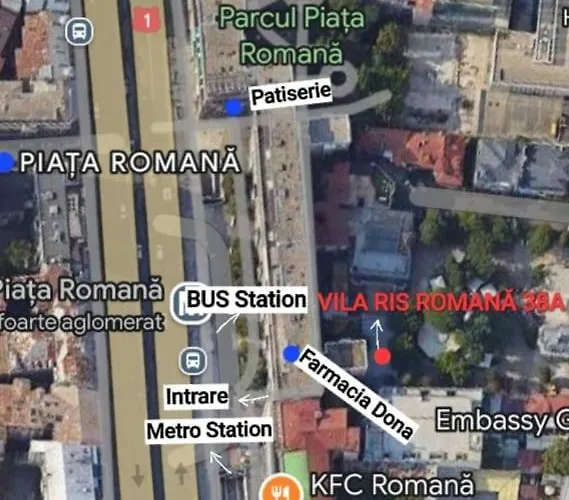 Ris Piata Romana Гостьовий будинок